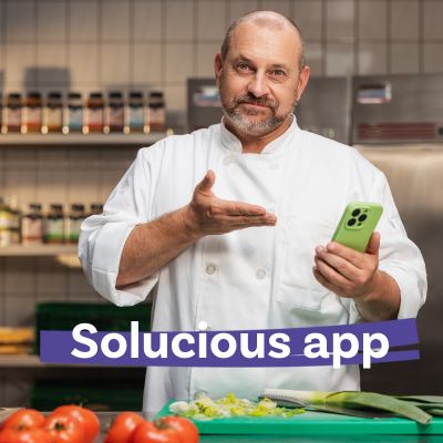 Download onze app: jouw keukenhulp, 24/7